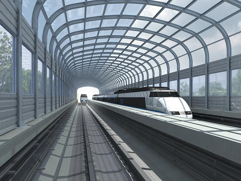 全封閉式聲屏障